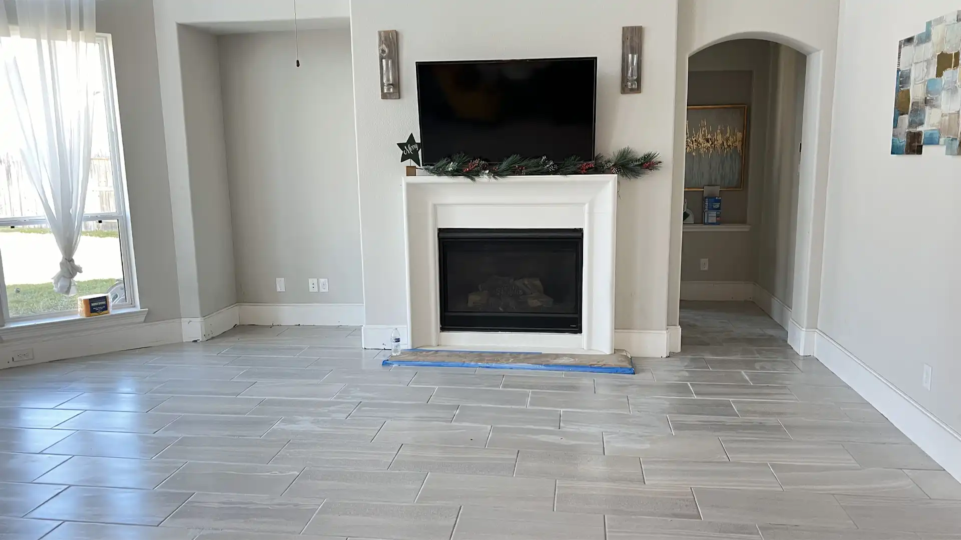 flooring install - after